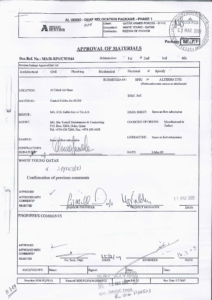 Qatar Armed Forces (Doc. Ref. No. – MA-R-RP1-CW-044)