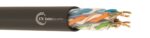 CAT 6 U/UTP PE Ethernet cable – 4-pair solid copper conductor, PE jacket for outdoor structured cabling up to 1 Gbps & 250 MHz – ETK Kablo
