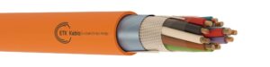 LIH(St)H FE180 PH120 fire resistant cable – halogen-free HFFR jacket, circuit integrity up to 120 min & insulation integrity 180 min – ETK Kablo