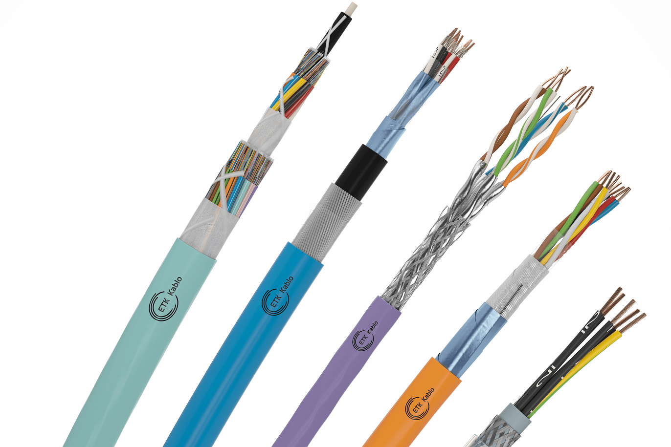 Network cables and fiber cable for B2B projects / From manufacturer for procurement, projects, OEM