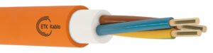 (N)HXH-J 0,6/1 kV FE180 E90 yangına dayanıklı kablo – halojensiz LSZH yapı, 180 dk iletim ve 90 dk devre bütünlüğü – ETK Kablo