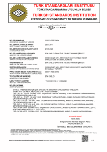 TSE 7 (ETK Kablo) (tr-TR)