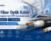 B2ca-s1a,d1,a1 sınıfı fiber optik kabloyu, EN 50575 CPR gereksinimlerini, düşük duman, kontrollü alev yayılımı ve düşük asitlik özelliklerini gösteren ETK Kablo görseli.
