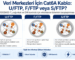 Veri merkezleri için Cat6A U/FTP, F/FTP ve S/FTP kablo yapılarını ekranlama, EMI koruması, yüksek yoğunluklu kablolama ve 10GBASE-T açısından karşılaştıran infografik.