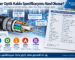 Fiber optik kablo teknik özellikleri; fiber tipi, fiber sayısı, loose tube, zırh, dB/km zayıflama, çekme, ezilme, bükülme ve IEC 60794 değerleri