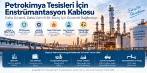 Petrokimya enstrümantasyon kablosu seçiminde çift ve üçlü yapı, PiMF TiMF ekranlama, SWA zırh ve tehlikeli bölge kriterleri